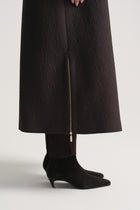 Full-Length Zip Robe - Brown
