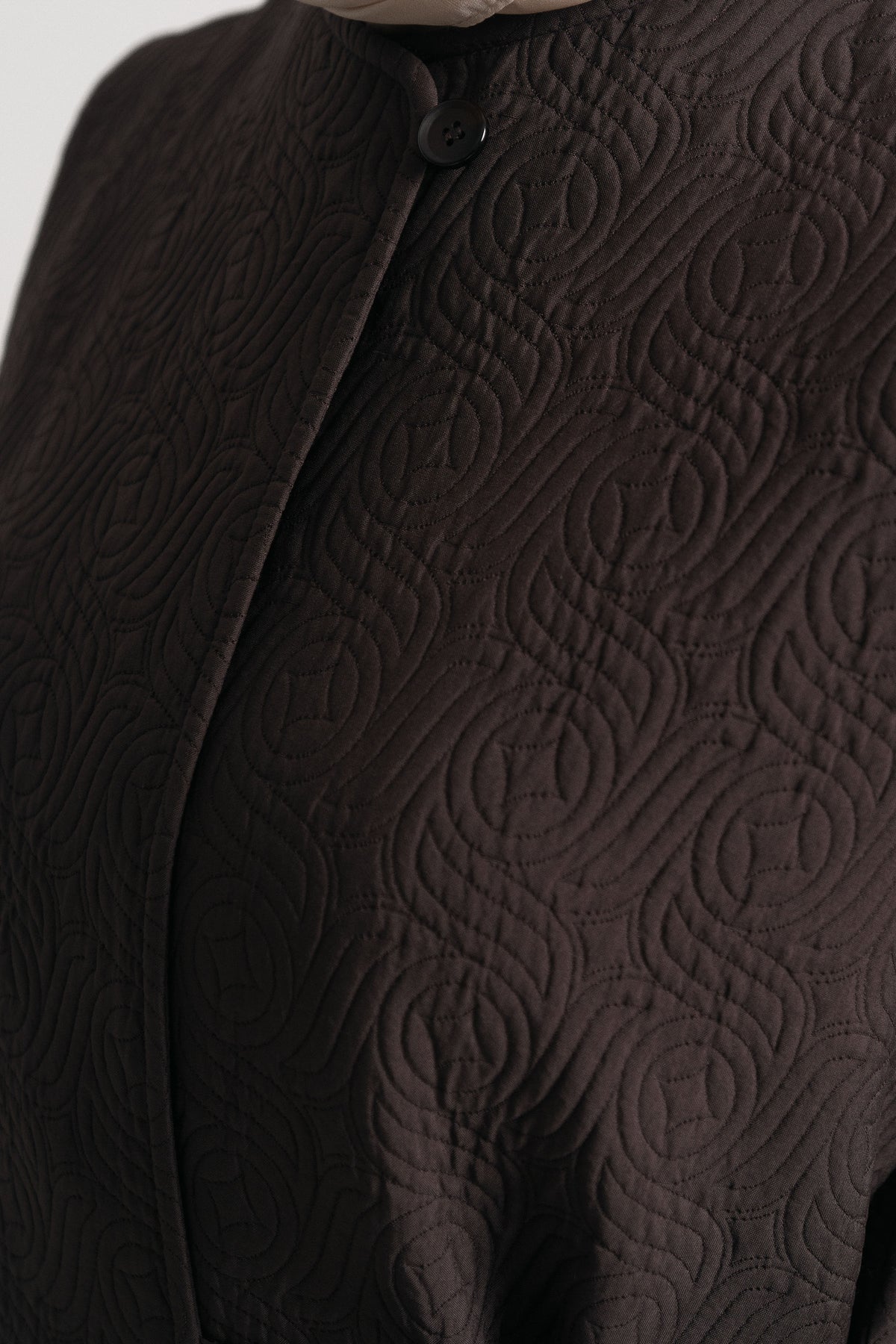 Side-Tie Vest - Brown