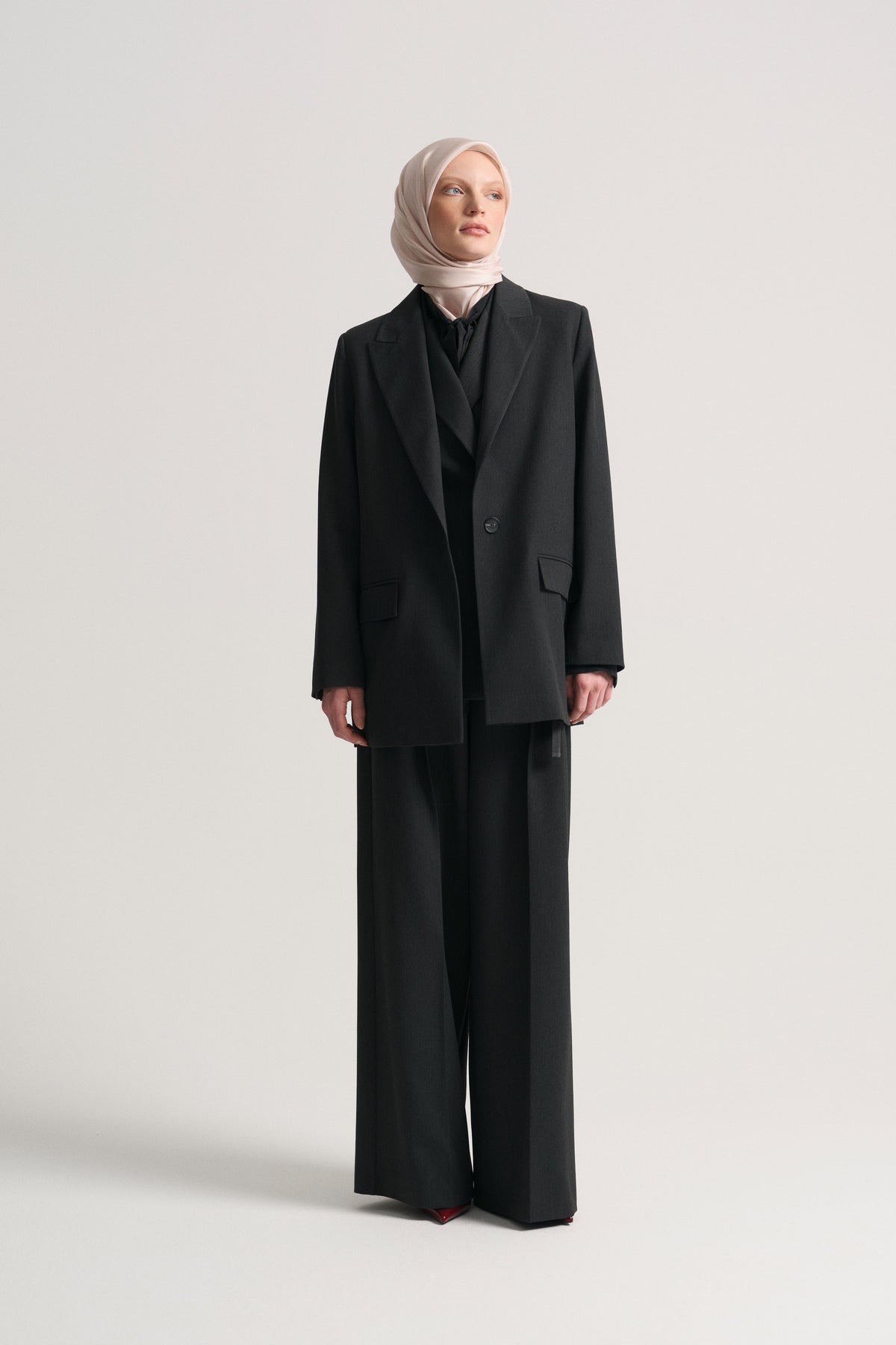 Jacket with Flap Pockets - Anthracite