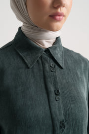 Lyocell Blend Relaxed Fit Suit - Petrol Blue