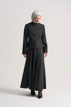 Stand-Collar Zip Jacket - Anthracite