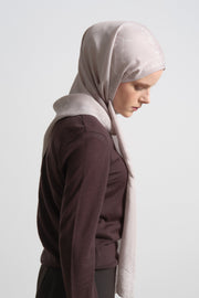 Life Viscose Blend Natural Shawl - Stone
