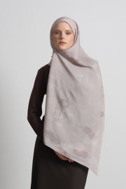 Life Viscose Blend Natural Shawl - Stone