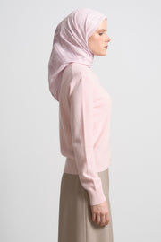 Hayal Viskon Karışım Natural Eşarp - Pembe
