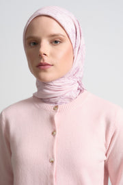 Hayal Viskon Karışım Natural Eşarp - Pembe