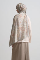 Beyhan Lyocell Blend Natural Shawl - Mink
