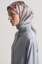 Rayiha %100 Twill İpek Eşarp - Havacı
