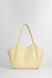 Geometrik Kanatlı Tote Çanta - Sarı TUĞBA