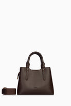 Dikiş Detaylı Kol Çantası - Acı Kahve TUGBA