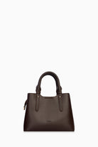 Dikiş Detaylı Kol Çantası - Acı Kahve TUGBA