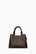 Dikiş Detaylı Kol Çantası - Acı Kahve TUGBA