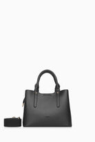 Dikiş Detaylı Kol Çantası - Siyah TUGBA