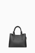 Dikiş Detaylı Kol Çantası - Siyah TUGBA