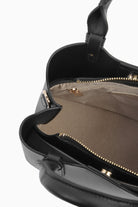 Dikiş Detaylı Kol Çantası - Siyah TUGBA