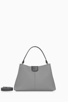 Tek Askılı Üçgen Çanta - Gri TUGBA