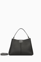 Tek Askılı Üçgen Çanta - Siyah TUGBA