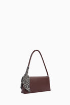 Fular Detaylı Çanta - Bordo TUGBA