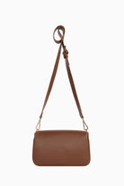 Üç Bölmeli Askılı Çanta - Kahve TUGBA