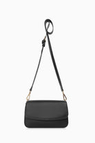 Üç Bölmeli Askılı Çanta - Siyah TUGBA