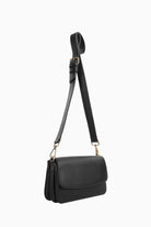 Üç Bölmeli Askılı Çanta - Siyah TUGBA