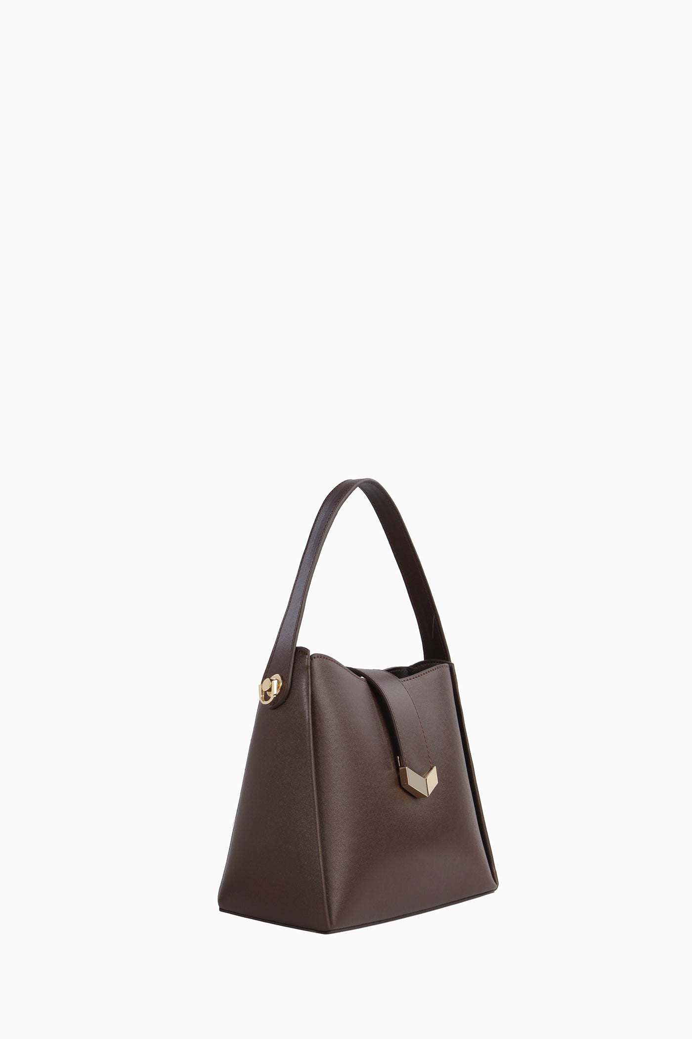 Tokalı Çanta - Kahve TUGBA