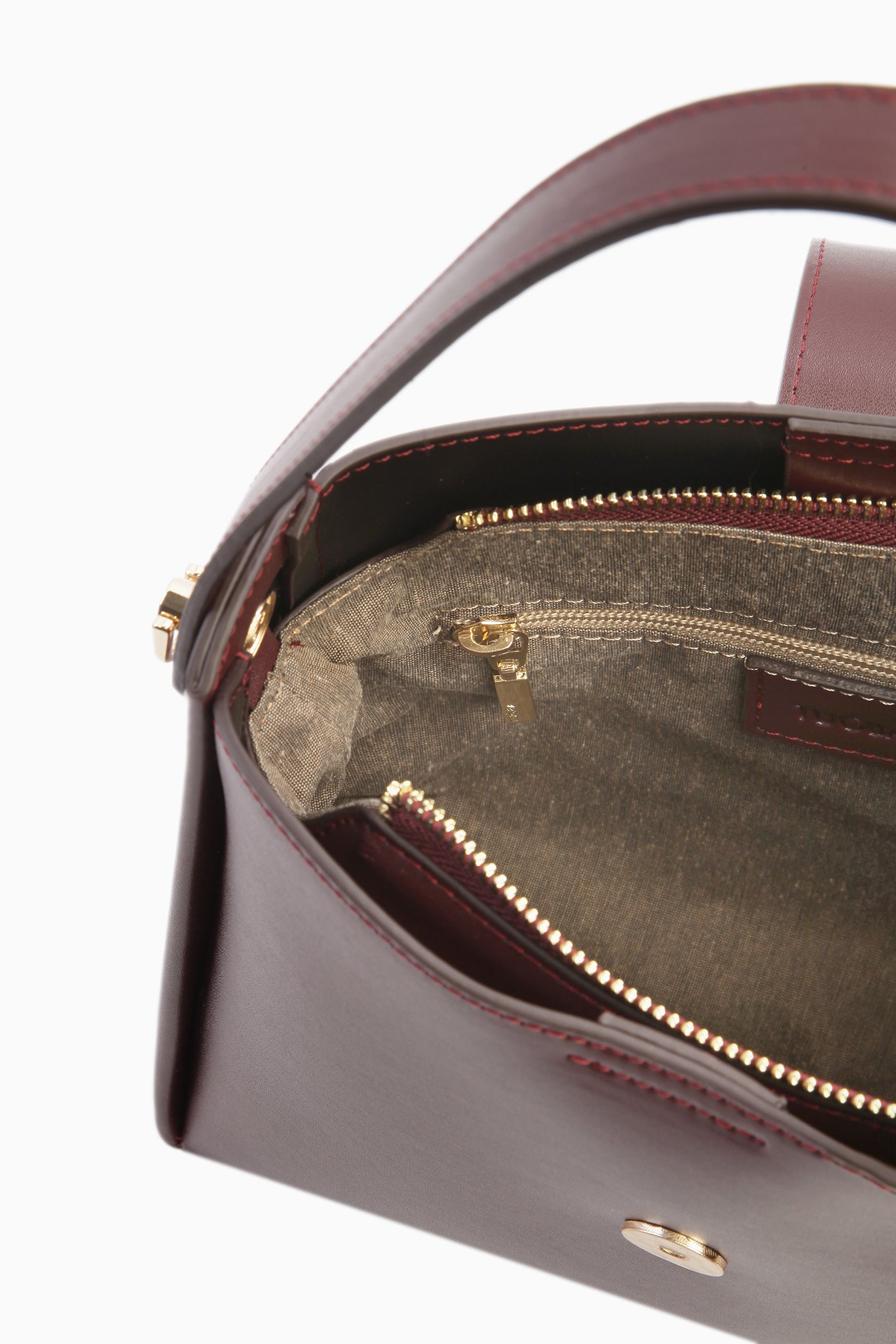 Tokalı Çanta - Bordo TUGBA