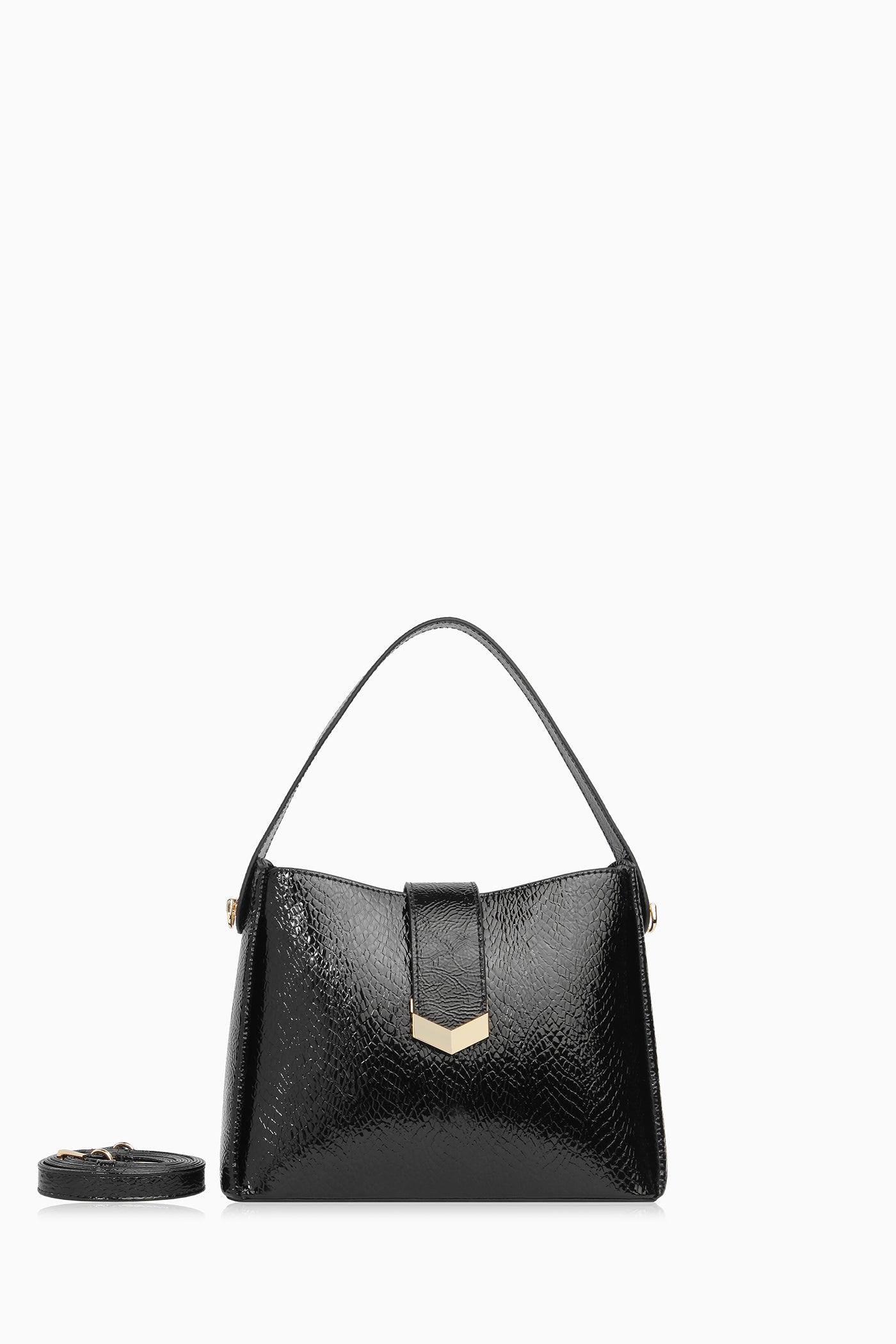 Tokalı Çanta - Siyah TUGBA