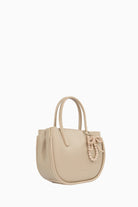 Örgü Detaylı Askılı Çanta - Bej TUGBA