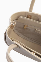 Örgü Detaylı Askılı Çanta - Bej TUGBA