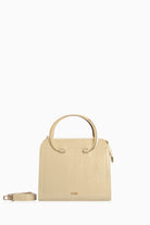 Gold Kulplu Çanta - Krem TUGBA