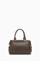 Arkası Fermuar Detaylı Çanta - Acı Kahve TUGBA