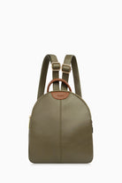 Kulplu Sırt Çantası - Yeşil TUGBA