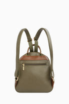 Kulplu Sırt Çantası - Yeşil TUGBA