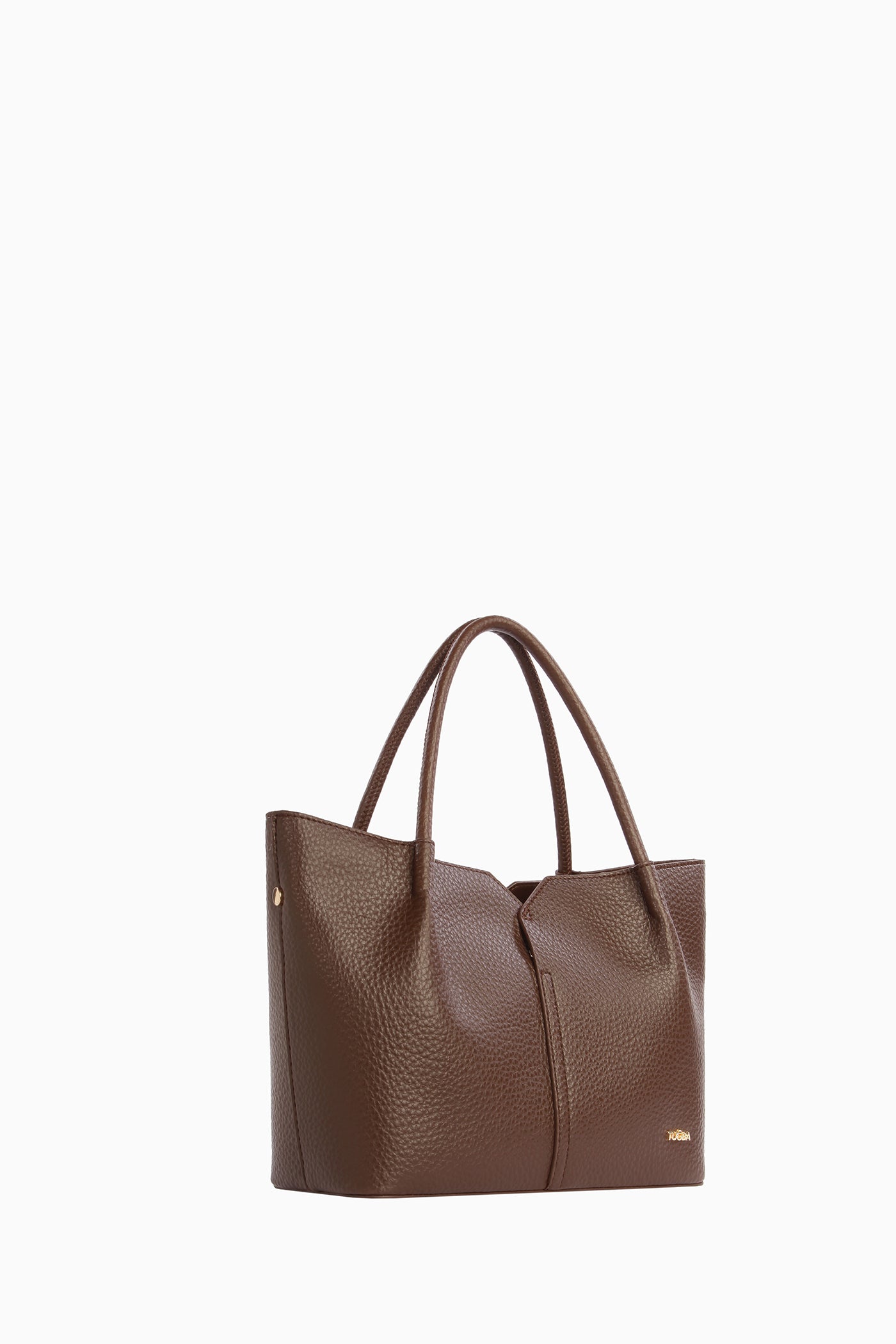 Aksesuar Detaylı Çanta - Kahve TUGBA