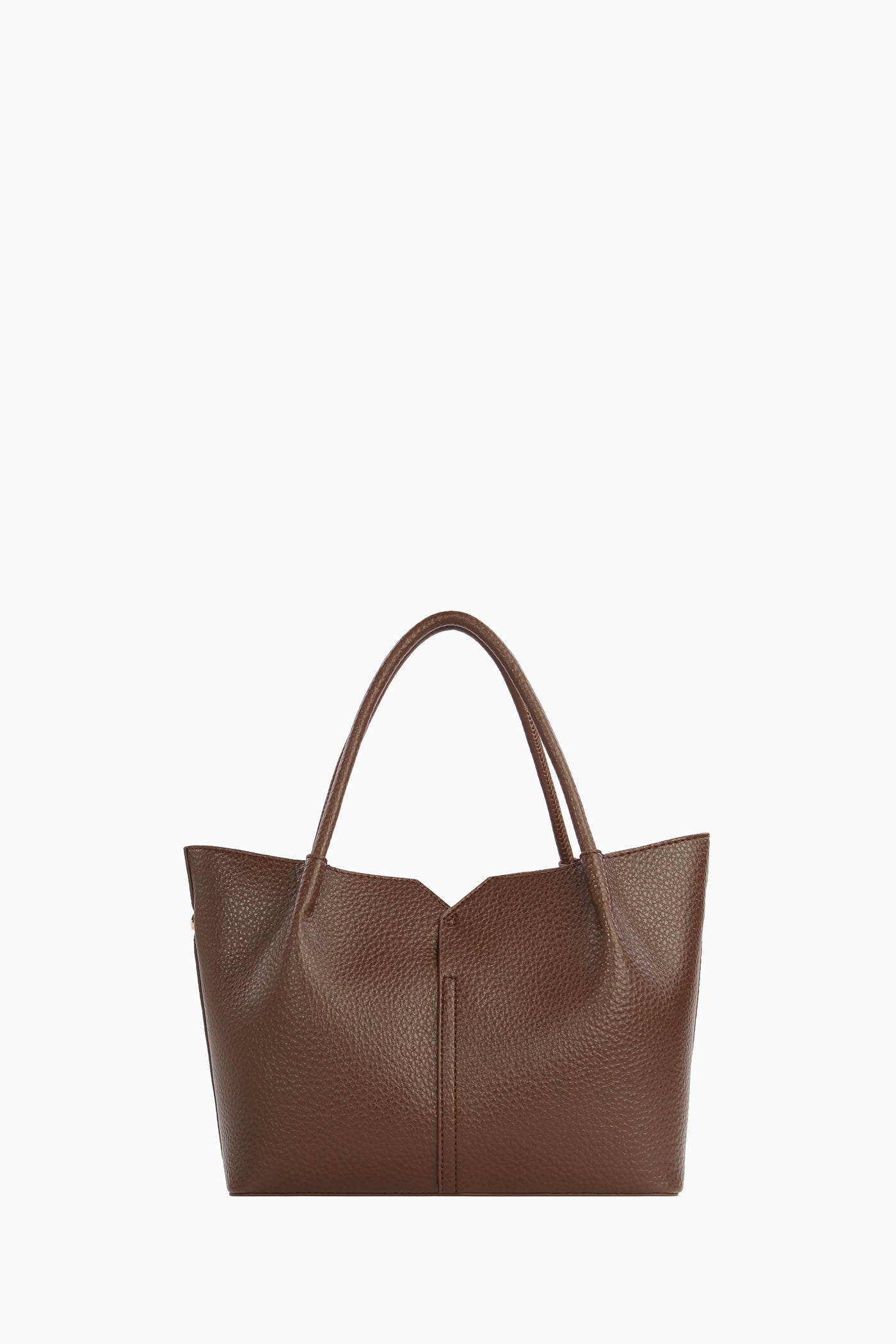 Aksesuar Detaylı Çanta - Kahve TUGBA