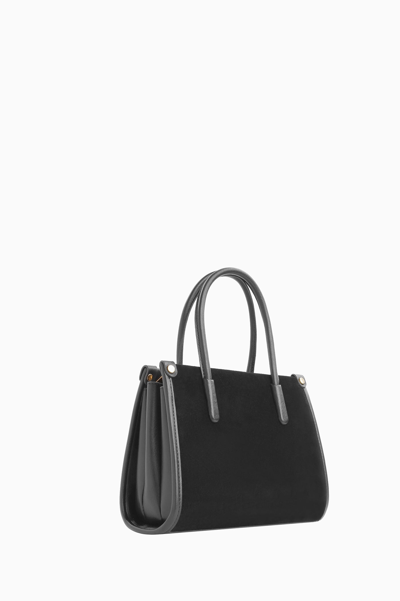 Süet Kol Çantası - Siyah TUGBA