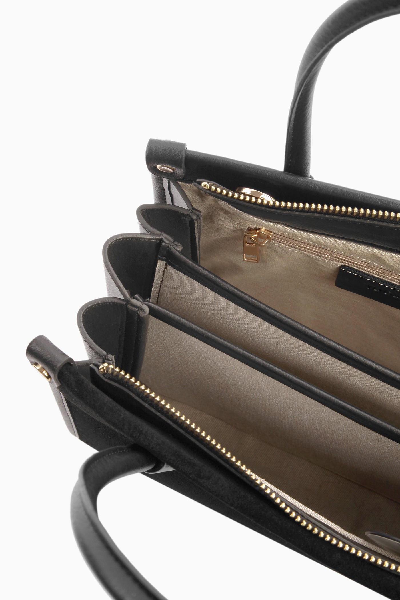 Süet Kol Çantası - Siyah TUGBA