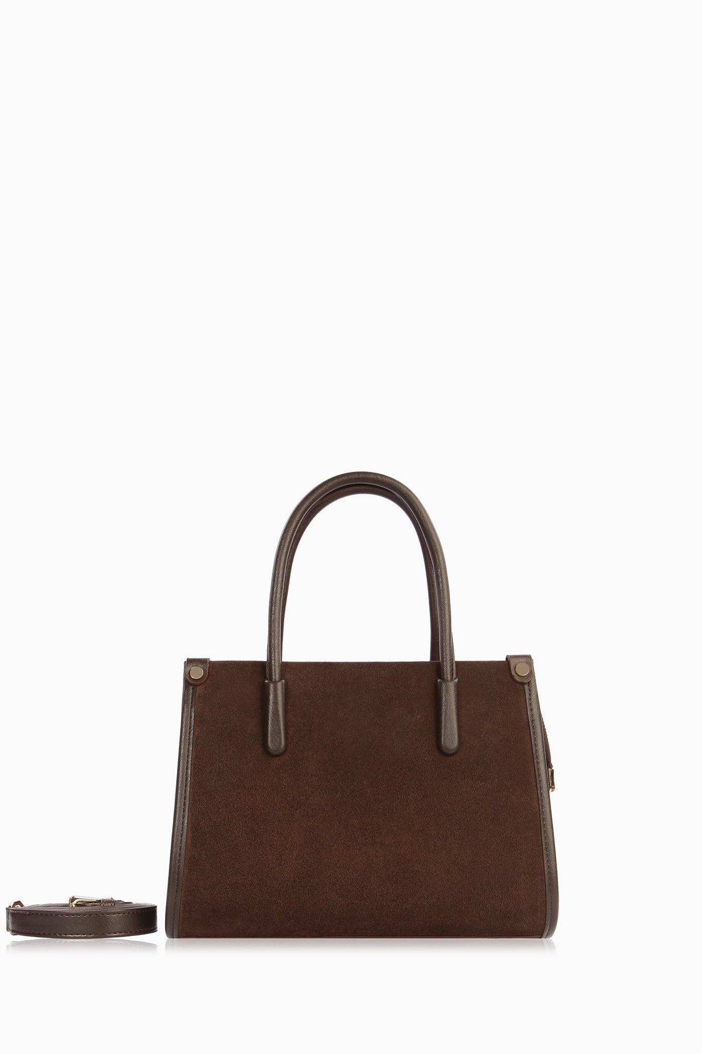 Süet Kol Çantası - Kahve TUGBA