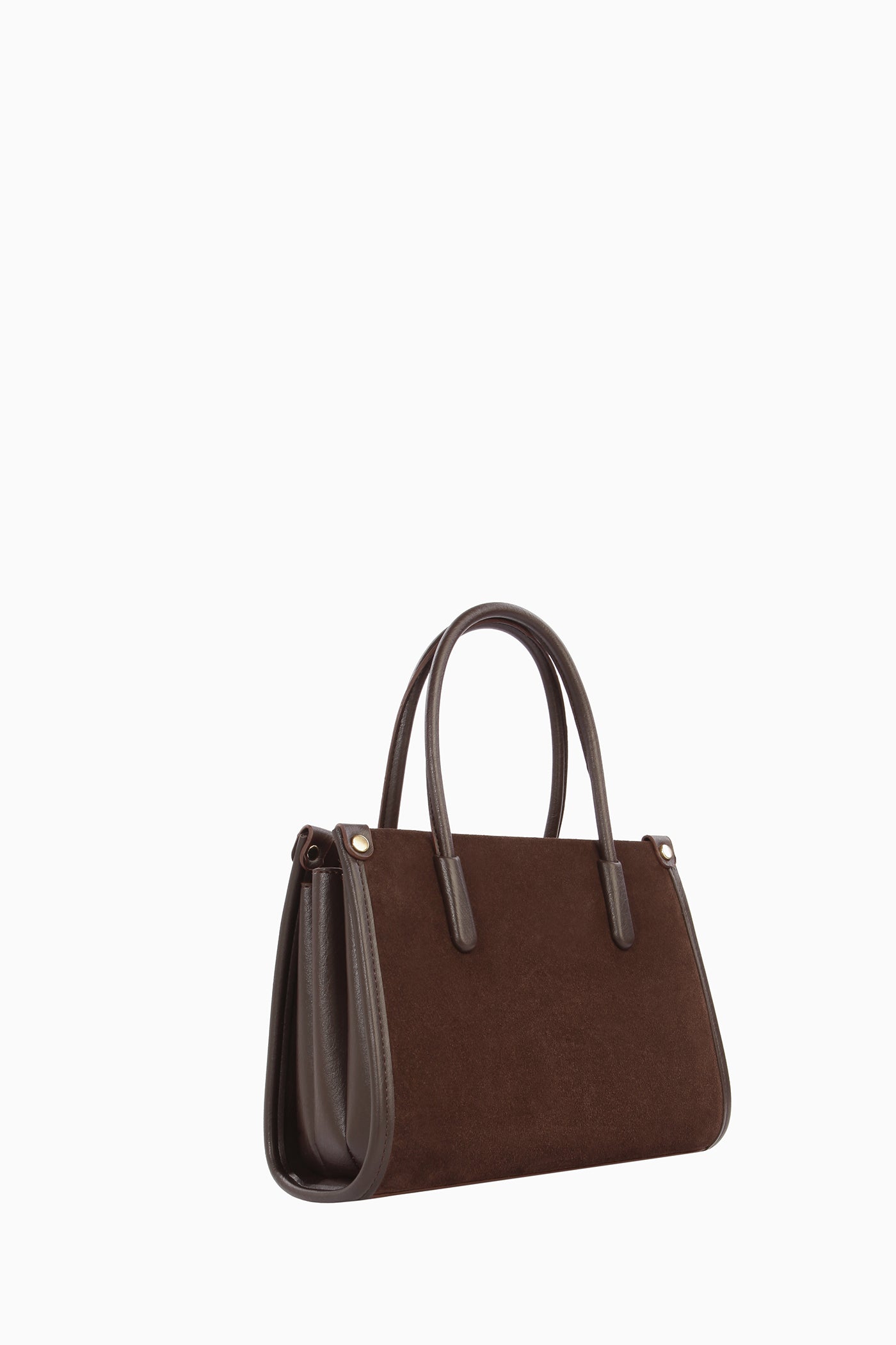 Süet Kol Çantası - Kahve TUGBA