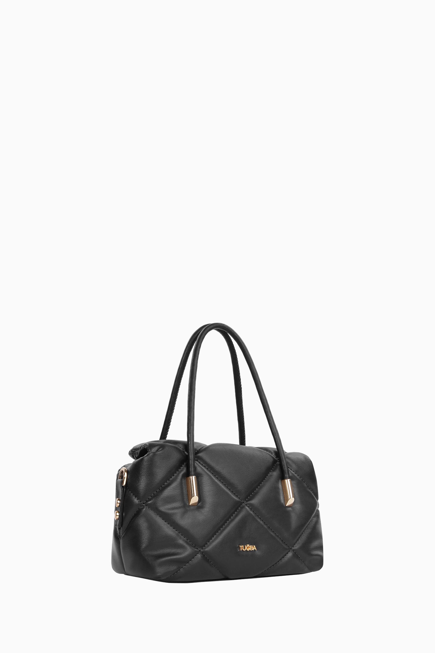 Baklava Dilimli Çanta - Siyah TUGBA