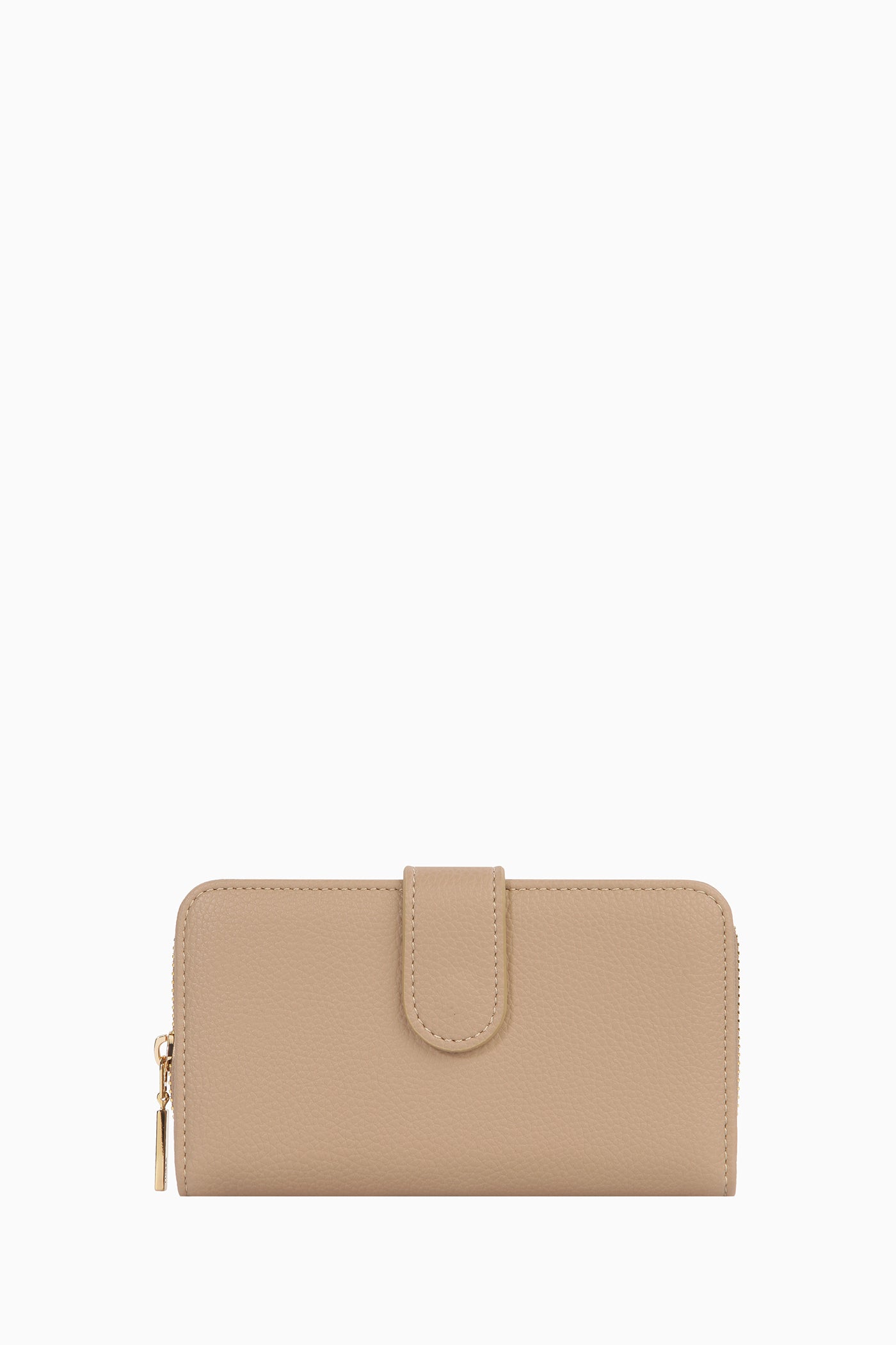 Çıtçıt Kapaklı Cüzdan - Vizon TUGBA