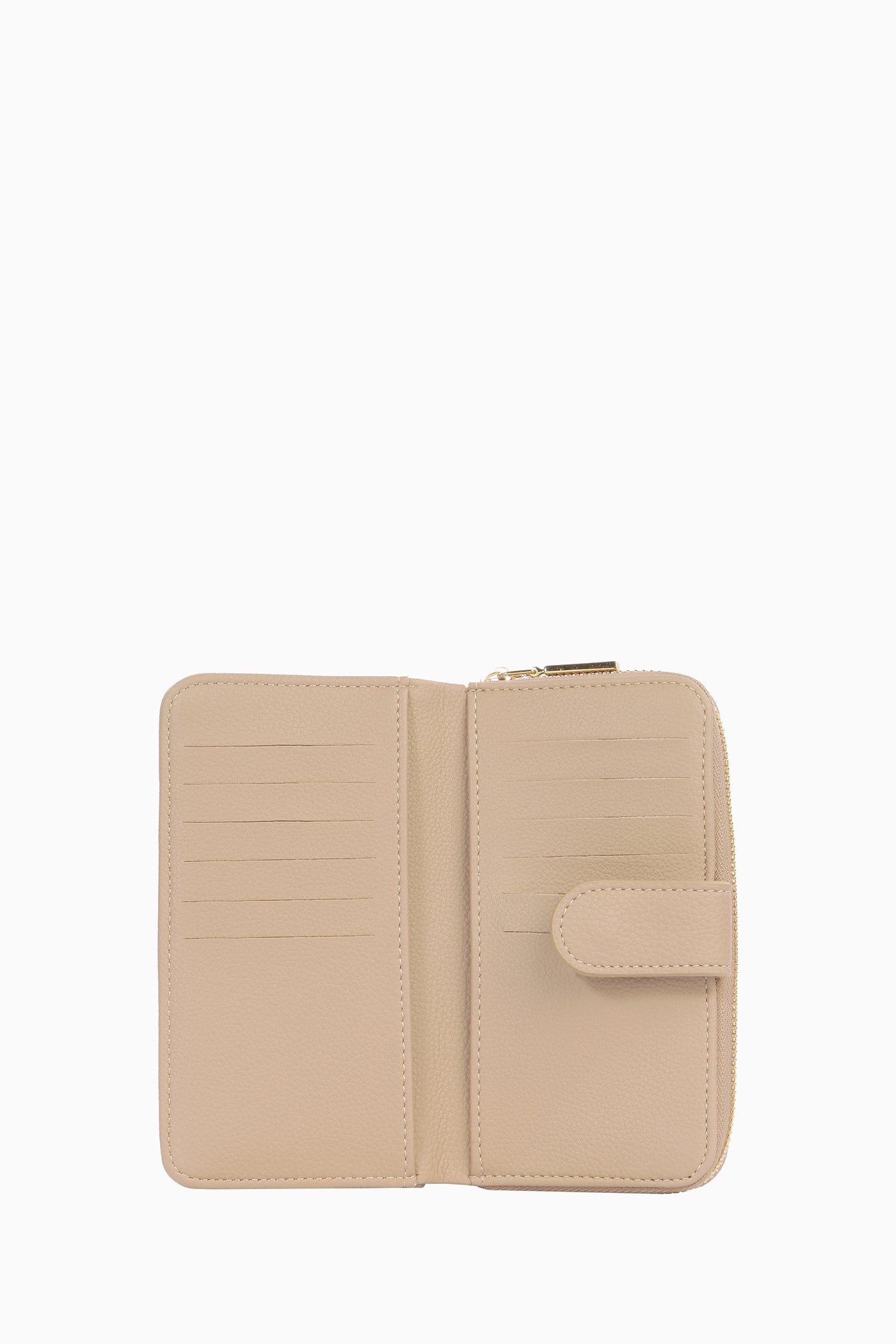 Çıtçıt Kapaklı Cüzdan - Vizon TUGBA