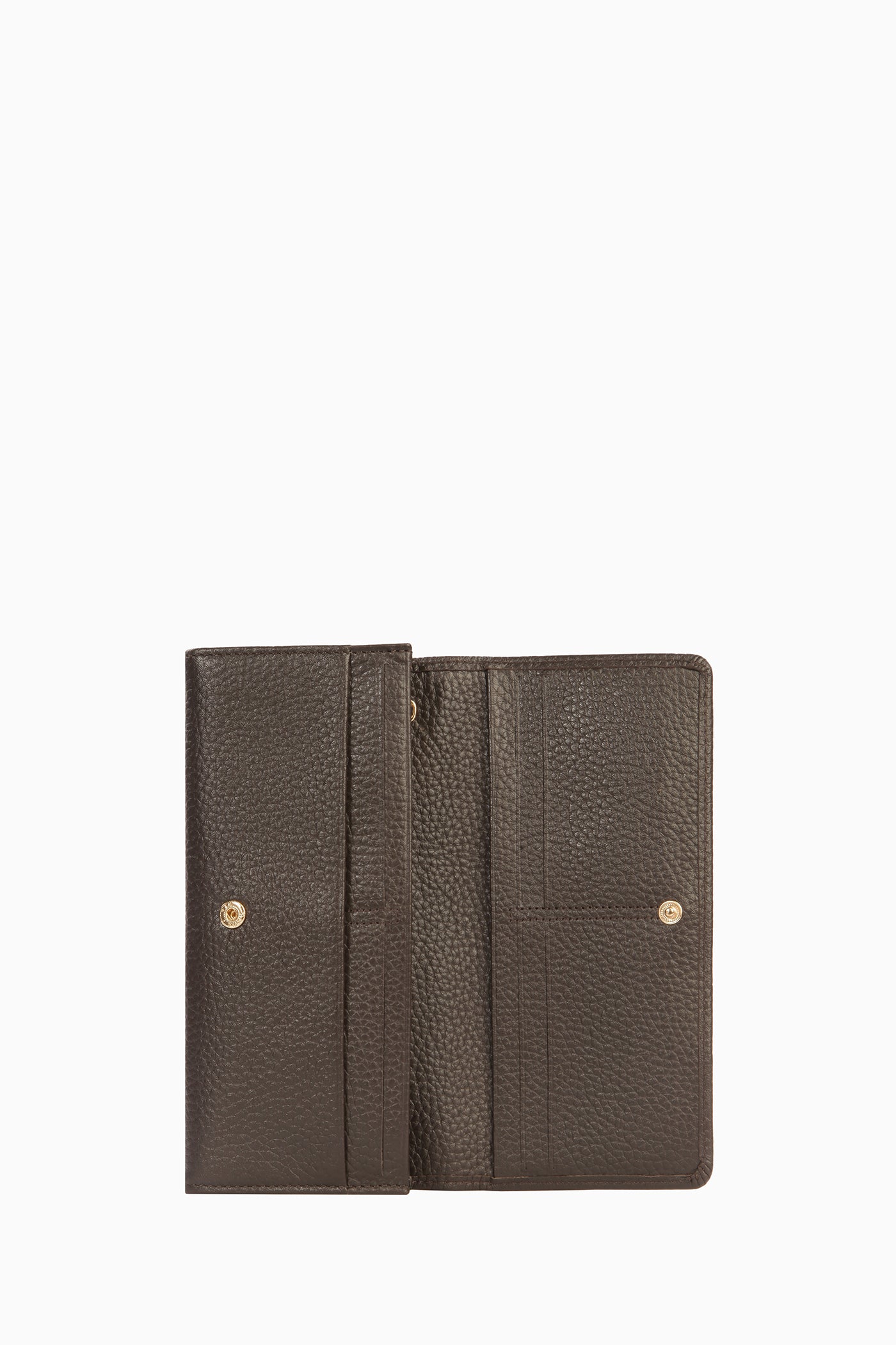 Dikdörtgen Deri Cüzdan - Acı Kahve TUGBA