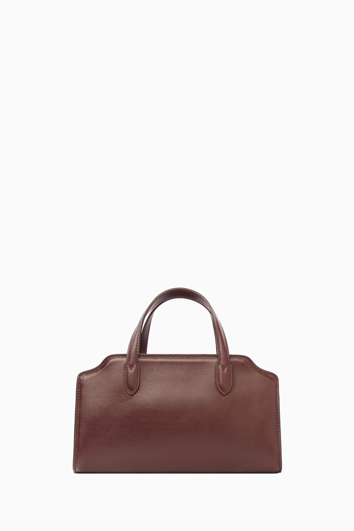 Kısa Kulplu Çanta - Bordo TUGBA