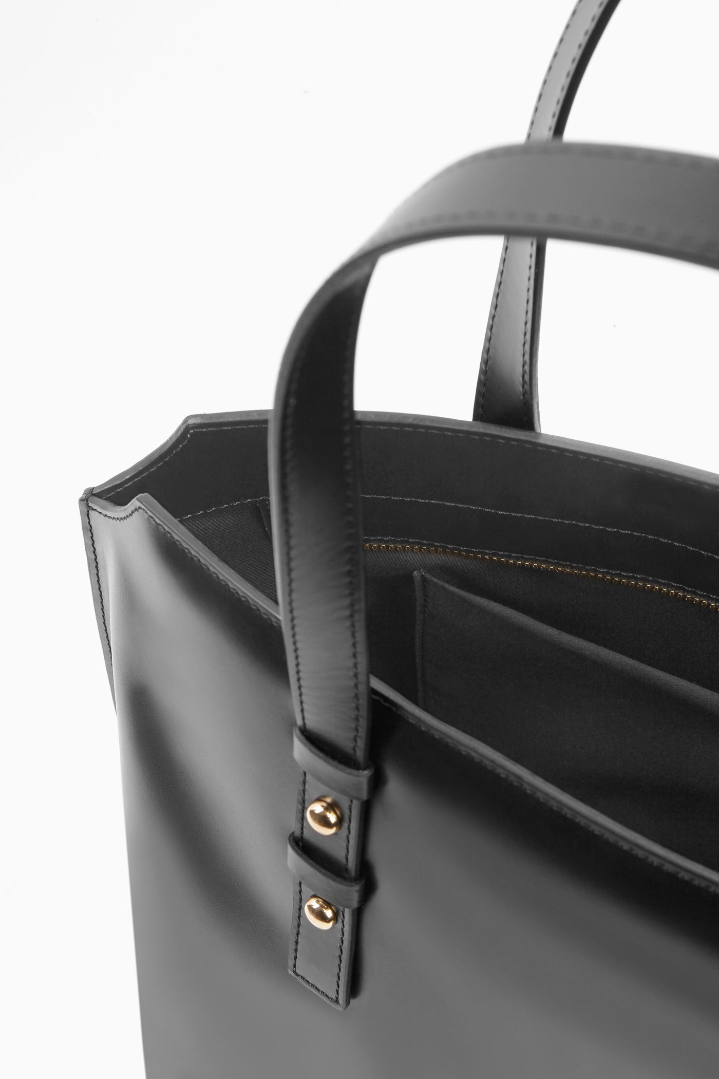 Deri Kol Çantası - Siyah TUGBA