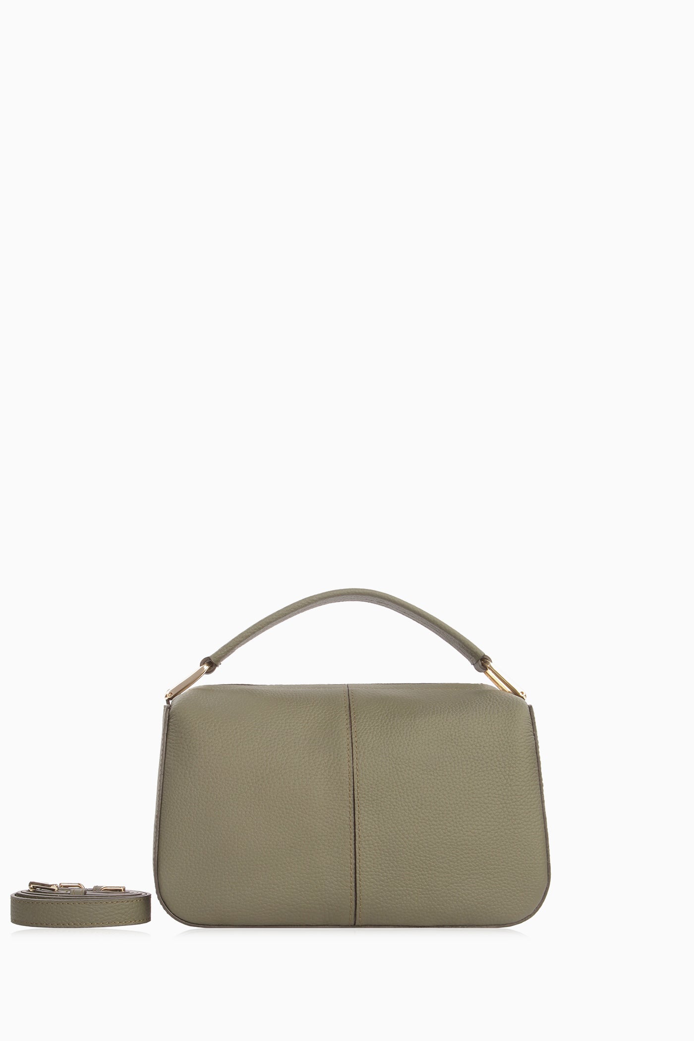 Mini Deri Çanta - Haki TUGBA