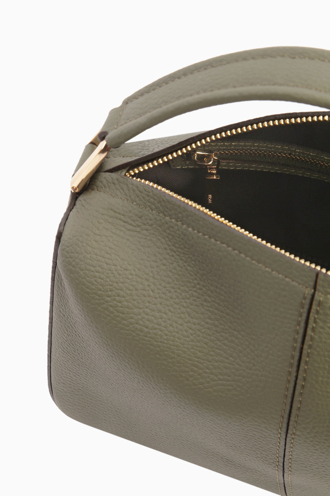 Mini Deri Çanta - Haki TUGBA
