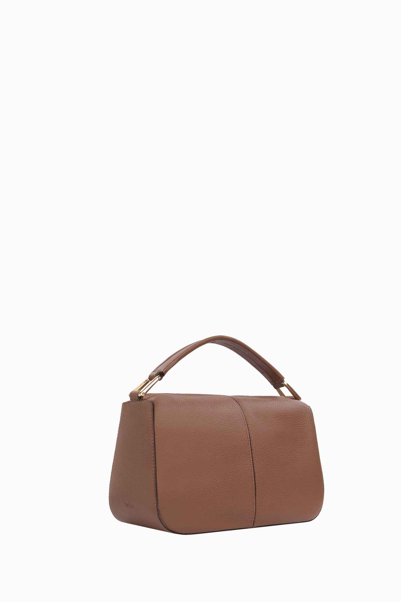 Mini Deri Çanta - Acı Kahve TUGBA