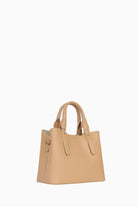 Askısı Desenli Kol Çantası - Camel TUGBA