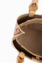 Dikiş Detaylı Kol Çantası - Camel TUGBA